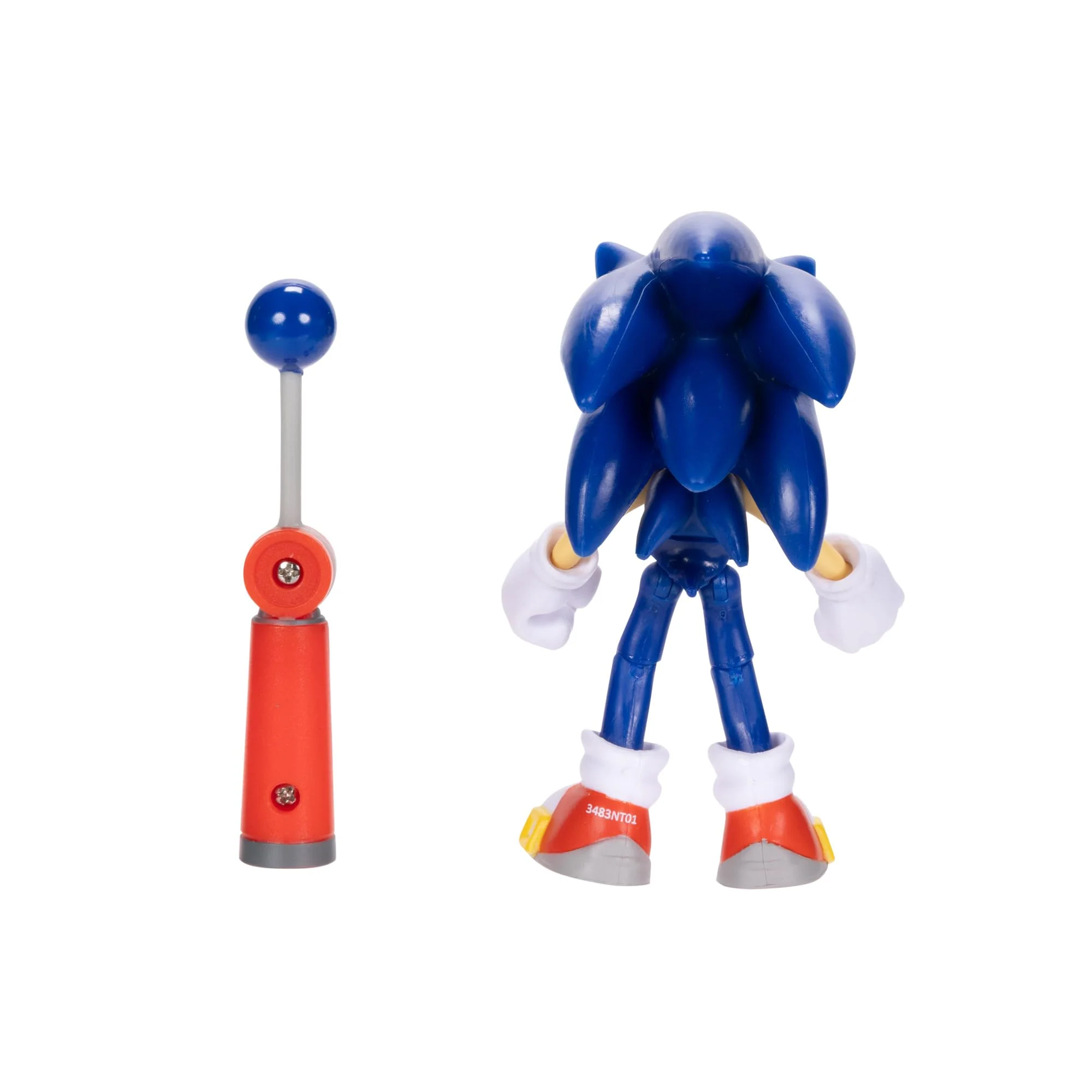 Sonic the Hedgehog 4-inch Sonic Action Figure with Blue Checkpoint Accessory. Ages 3+ - Image 8
