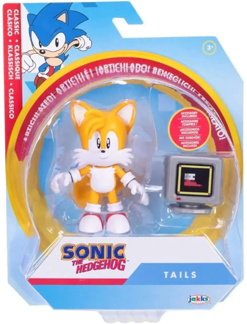 Sonic The Hedgehog Wave 20 Tails Action Figure