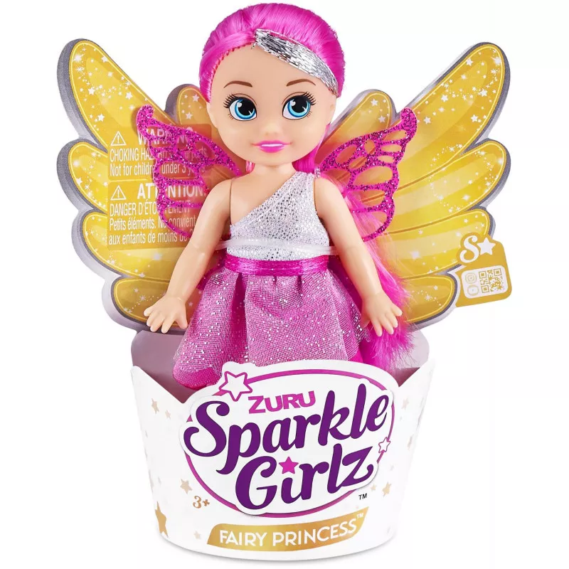 Sparkle Girlz 4.7" Fairy Cupcake Doll, Assorted - Image 2