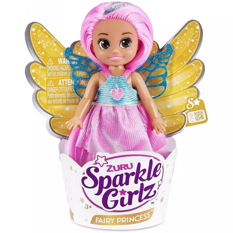 Sparkle Girlz 4.7" Fairy Cupcake Doll, Assorted - Image 3
