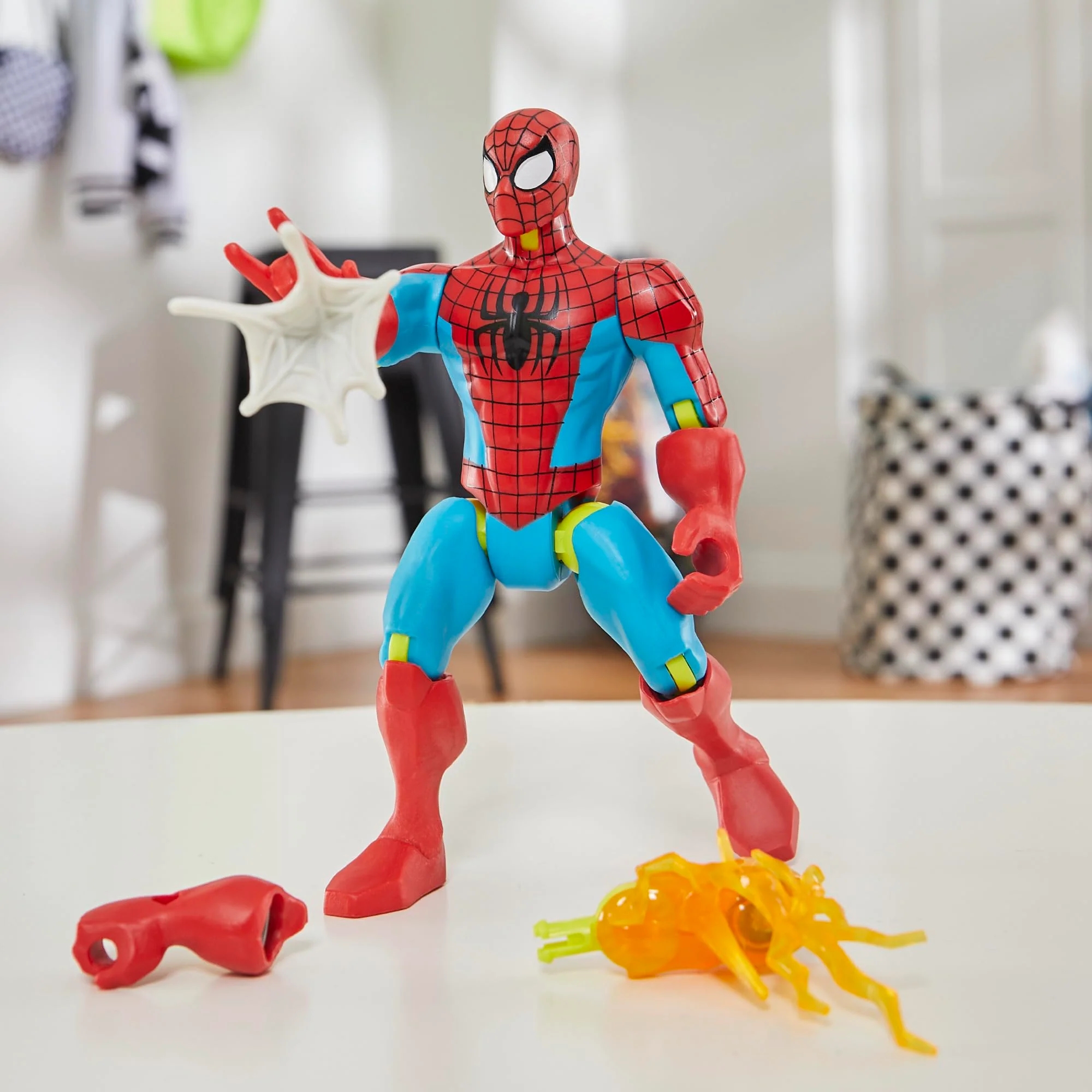 Spider-Man Marvel MixMashers Custom Mix-and-Match Action Figure & Accessories, 5-Inch-Scale Super Hero Toys for Kids Ages 4+ - Image 11