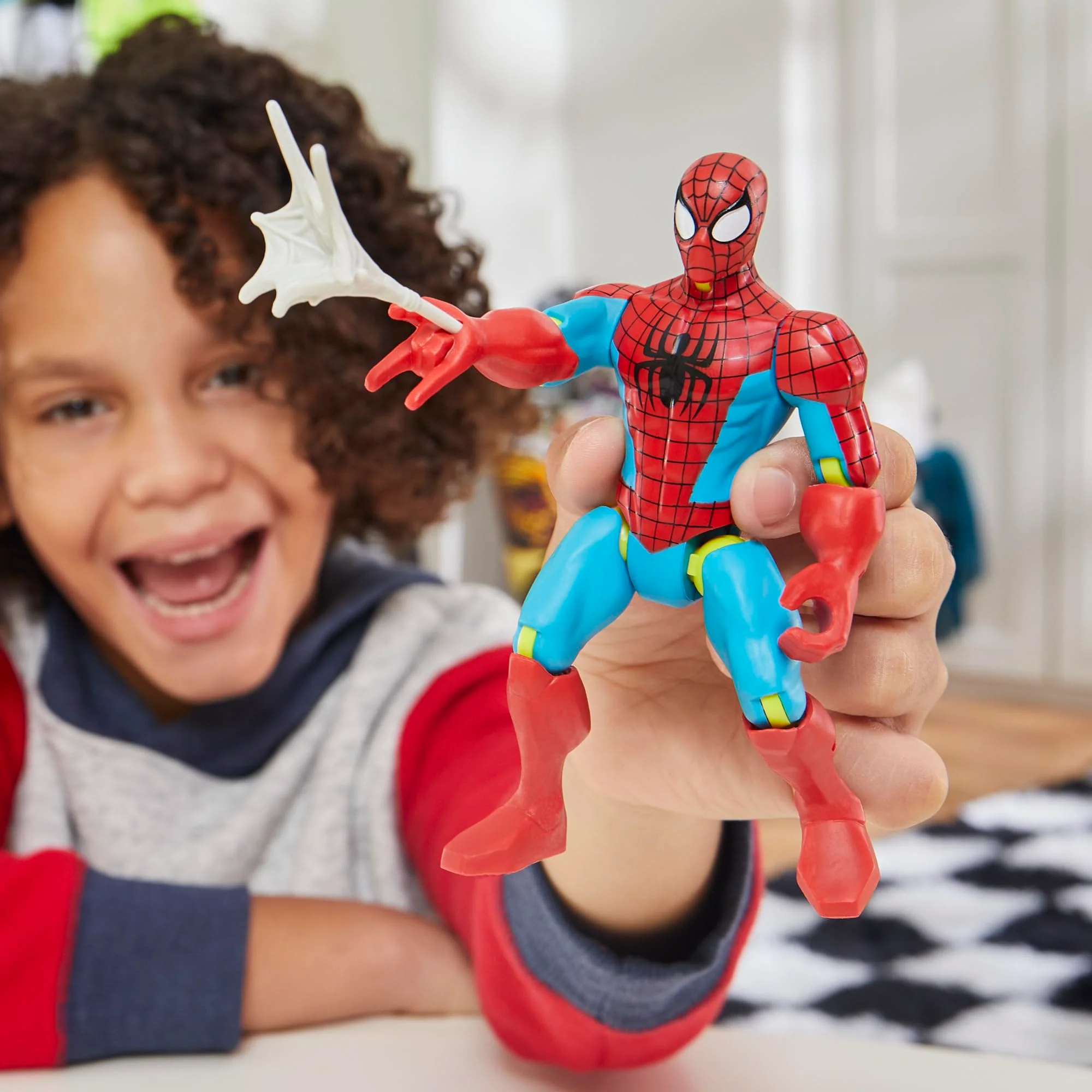 Spider-Man Marvel MixMashers Custom Mix-and-Match Action Figure & Accessories, 5-Inch-Scale Super Hero Toys for Kids Ages 4+ - Image 13