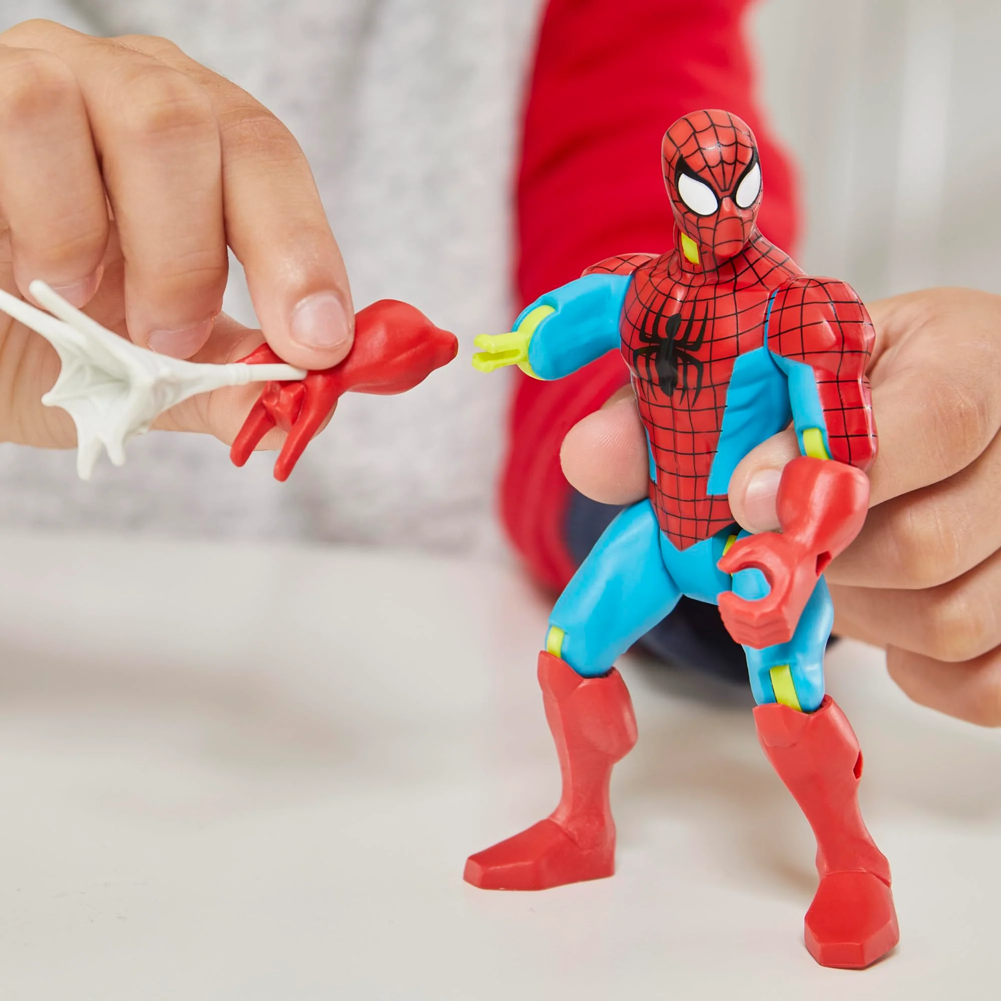 Spider-Man Marvel MixMashers Custom Mix-and-Match Action Figure & Accessories, 5-Inch-Scale Super Hero Toys for Kids Ages 4+ - Image 9