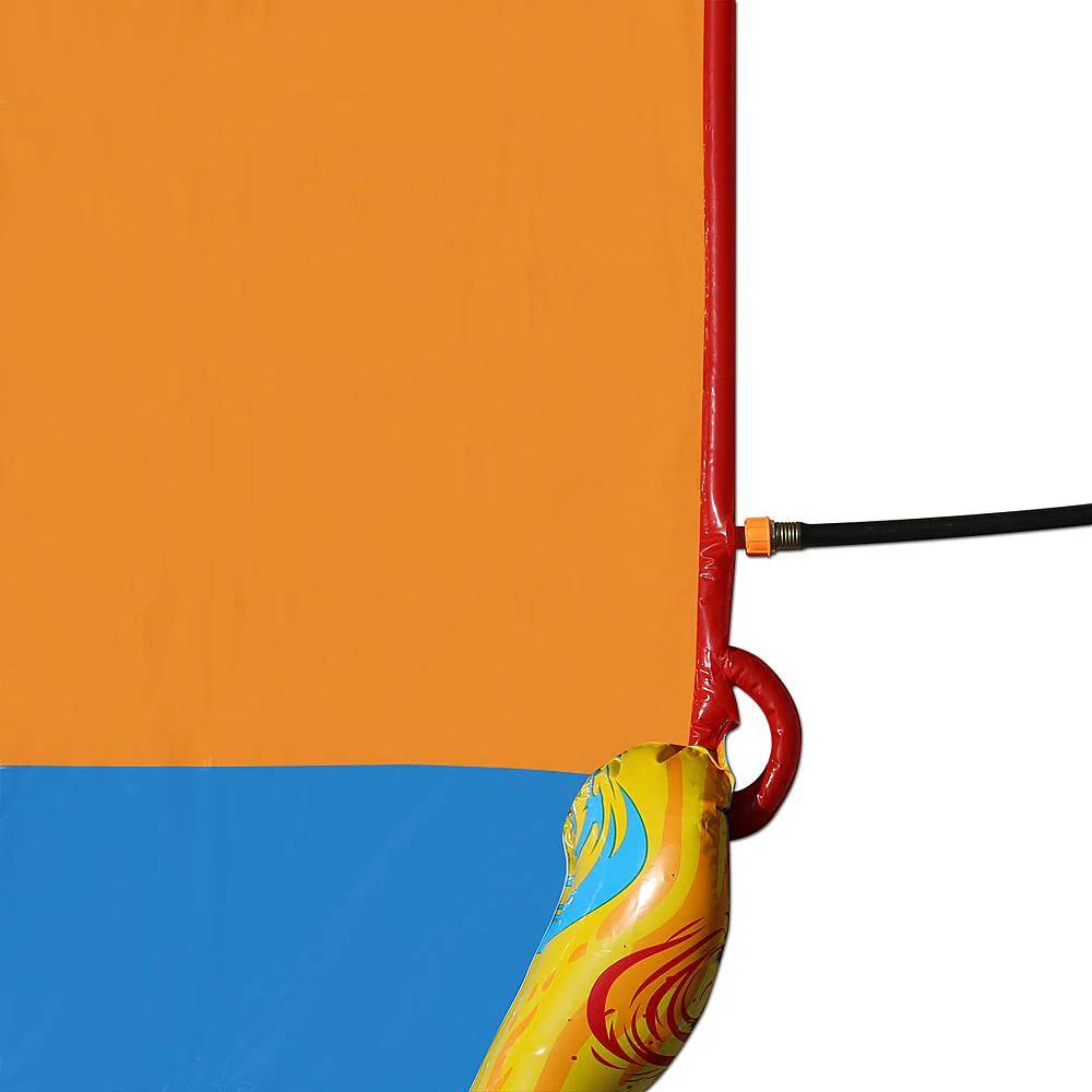 Spin Out Extra Wide Inflatable Outdoor Water Slide - Image 4