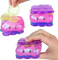 Squishy Toy, ORB Kawaii Cuties Kitten Sensory Squishy Toy, Styles And Colors May Vary, Sold Individually - Image 4