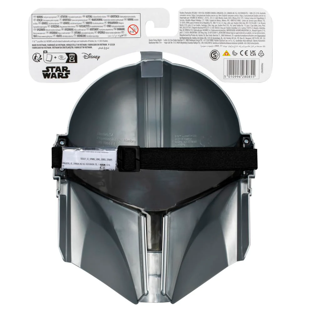 Star Wars Mandalorian Mask, Role Play Toys, Costumes for Toddlers, Toys for Boys and Girls Ages 5+ - Image 10