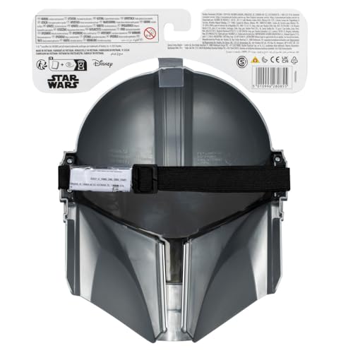 Star Wars Mandalorian Mask, Role Play Toys, Costumes for Toddlers, Toys for Boys and Girls Ages 5+ - Image 3