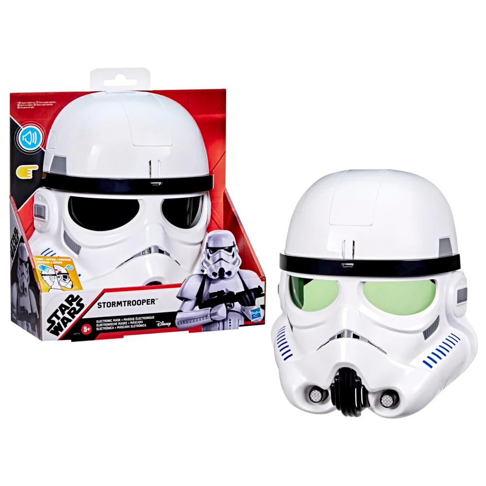 STAR WARS Stormtrooper Electronic Mask with Phrases & Sound Effects, Costume for Kids, Toys for Boys & Girls Ages 5+ - Image 5