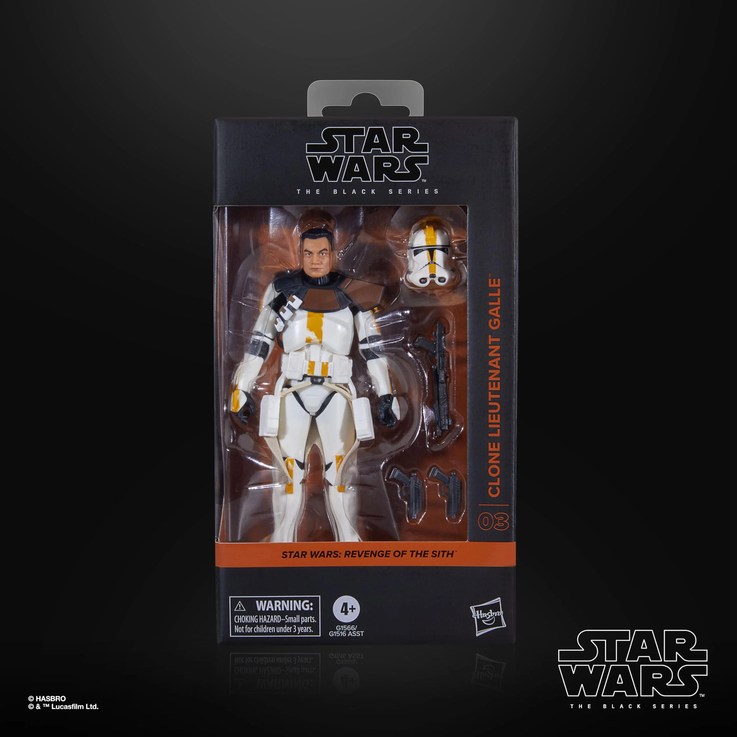 STAR WARS The Black Series Clone Lieutenant Galle, Revenge of The Sith Premium Collectible 6 Inch Action Figure - Image 11