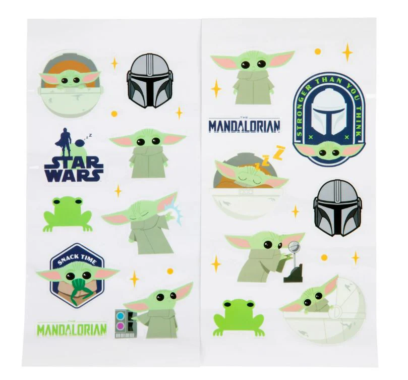 Star Wars The Mandalorian Grogu 20 oz. Sports Bottle and Sticker Set - Image 3
