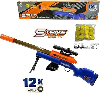Strike Shooting Ball Gun, An Outdoor-oriented Toy Rifle Designed For Children Aged 5 and Up - Image 2
