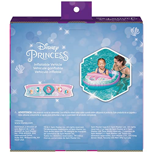 Swimways Disney Princess Ariel Inflatable Water Boat Vehicle - Image 5