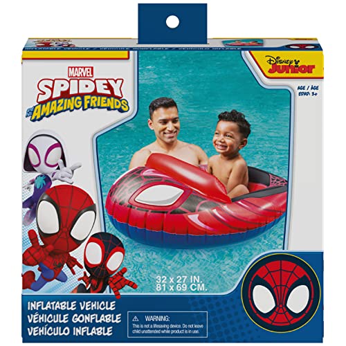 Swimways Marvel Spidey and His Amazing Friends Inflatable Water Boat Vehicle - Image 5