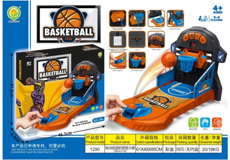 Tabletop Electronic Basketball Game Toy - Image 2