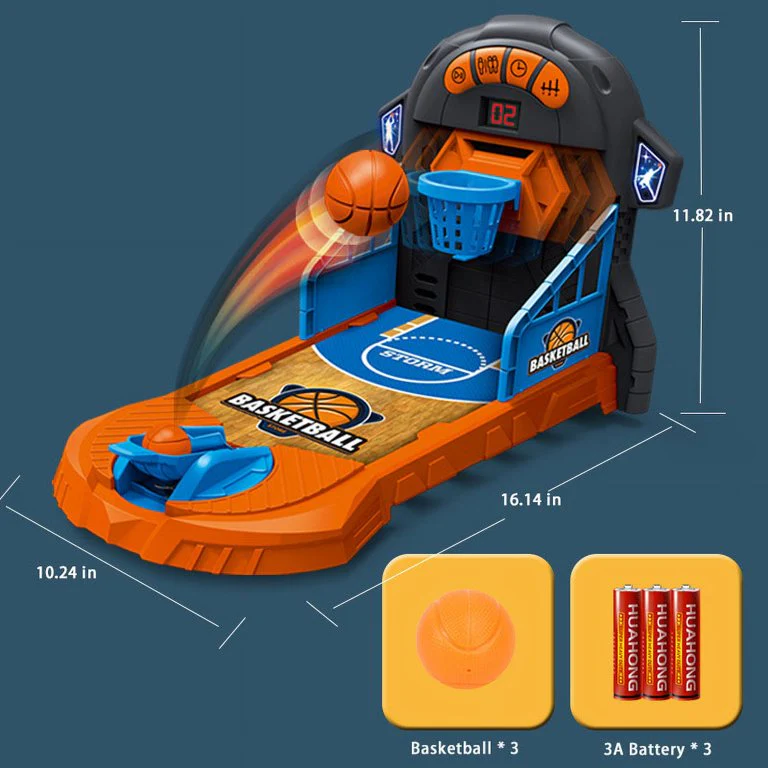 Tabletop Electronic Basketball Game Toy - Image 3