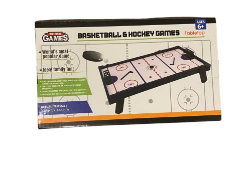 Tabletop Games Basketball and Hockey 6+Age Family Fun - Image 2