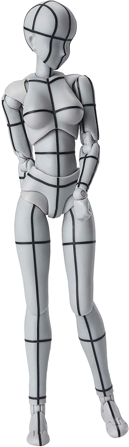 Body - Chan - Wireframe - (Gray Color Ver.) Bandai Spirits S.H.Figuarts