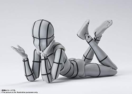 Body - Chan - Wireframe - (Gray Color Ver.) Bandai Spirits S.H.Figuarts - Image 3