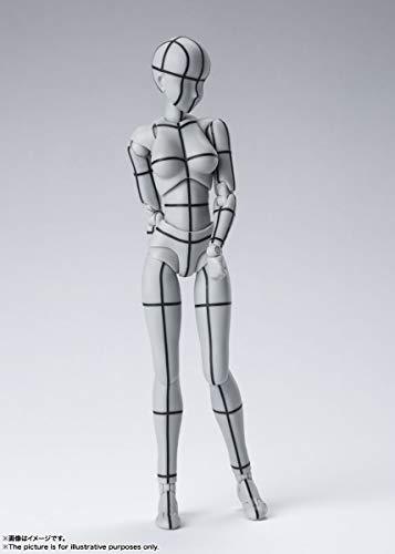 Body - Chan - Wireframe - (Gray Color Ver.) Bandai Spirits S.H.Figuarts - Image 5