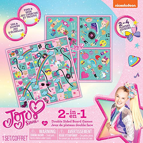 TCG Toys JoJo Siwa 2 in 1 Board Game, Multi - Image 3
