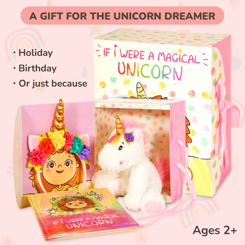 Tickle & Main Magical Unicorn Gift Set, 3-Piece Set, Unicorn Stuffed Animal for Girls 2 Years Old and Above - Image 5