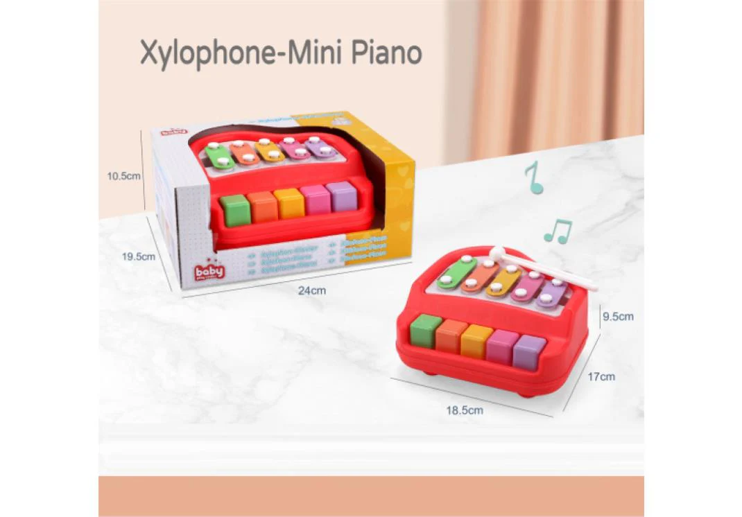 Toddler Toy 2 in 1 Piano & Xylophone
