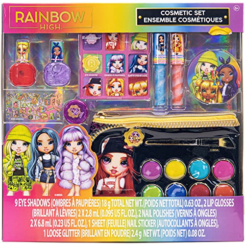 Townley Girl Rainbow High Cosmetic Makeup with Palette Bag