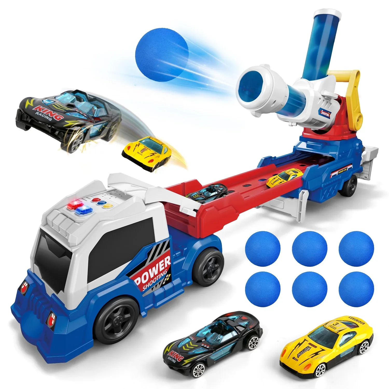 Toy Truck Playset Cannonball Truck