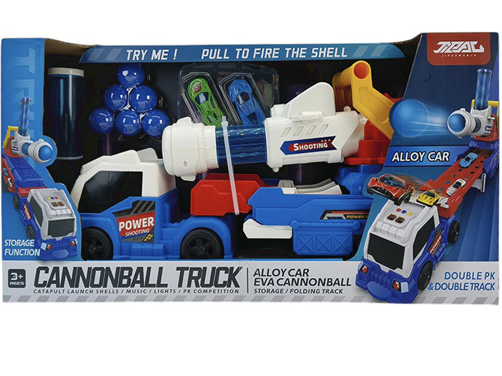 Toy Truck Playset Cannonball Truck - Image 2