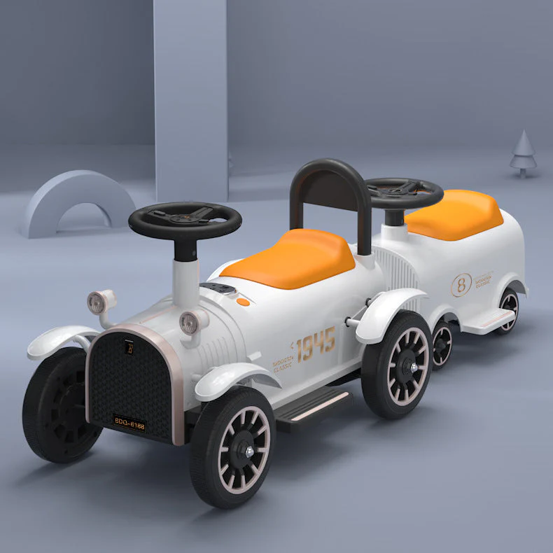 Battery Operated Kids Baby Ride on Car Toy Train Electric Car for Children - Image 3
