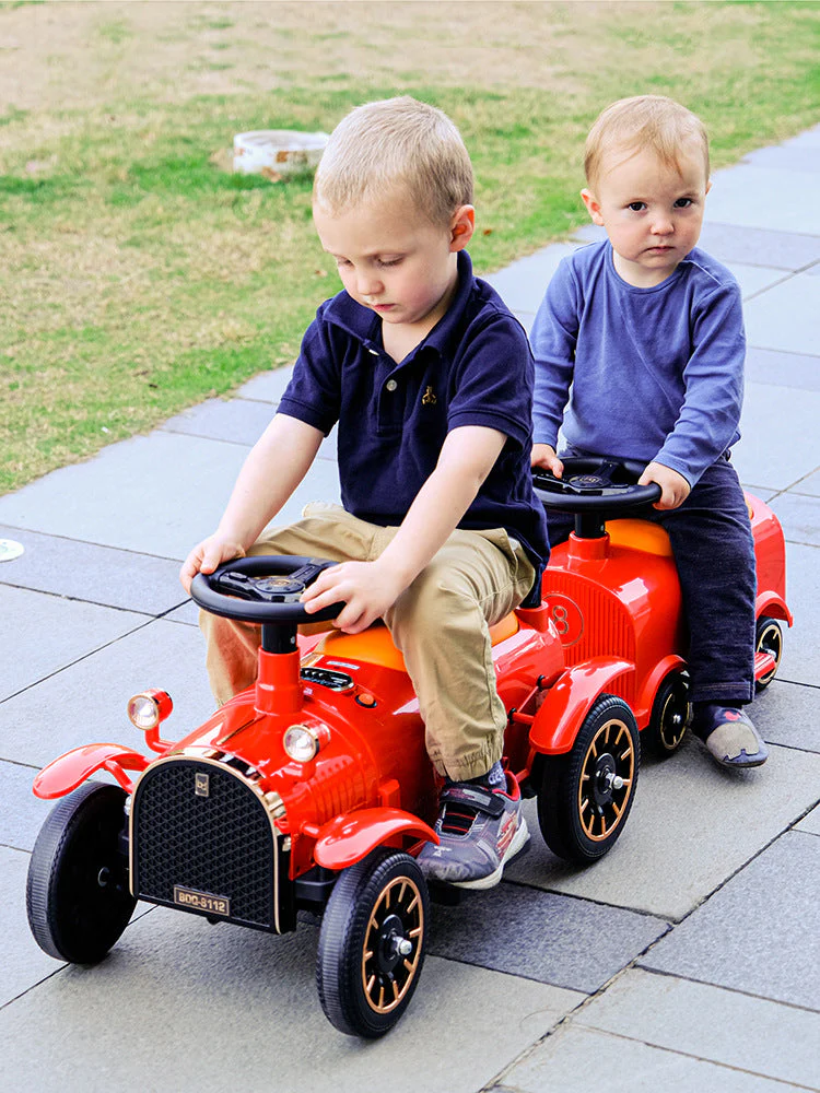 Battery Operated Kids Baby Ride on Car Toy Train Electric Car for Children - Image 5