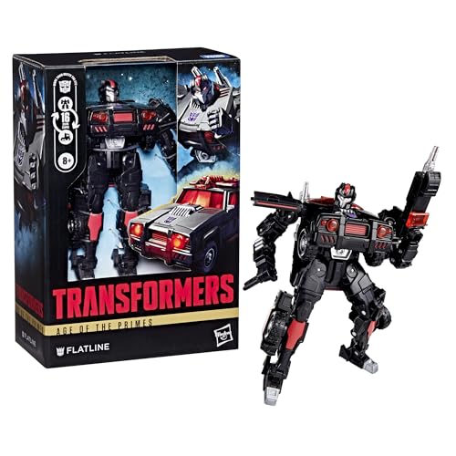 Transformers Age of The Primes Flatline, Voyager Class 7-Inch Converting Action Figure, Robot Toys for Ages 8+