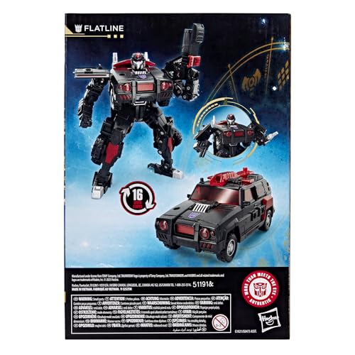 Transformers Age of The Primes Flatline, Voyager Class 7-Inch Converting Action Figure, Robot Toys for Ages 8+ - Image 3