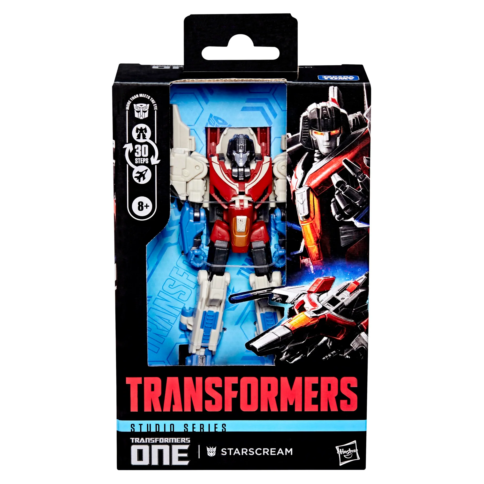 Transformers Studio Series Deluxe Class One Starscream, 4.5-inch Converting Action Figure, Robot Toys for Ages 8+ - Image 4
