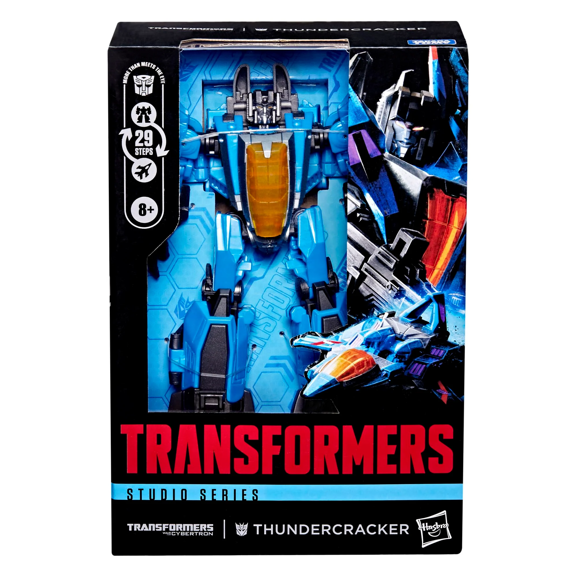 Transformers Studio Series War for Cybertron Thundercracker, 6.5-inch Converting Action Figure, Robot Toys for Ages 8+ - Image 4