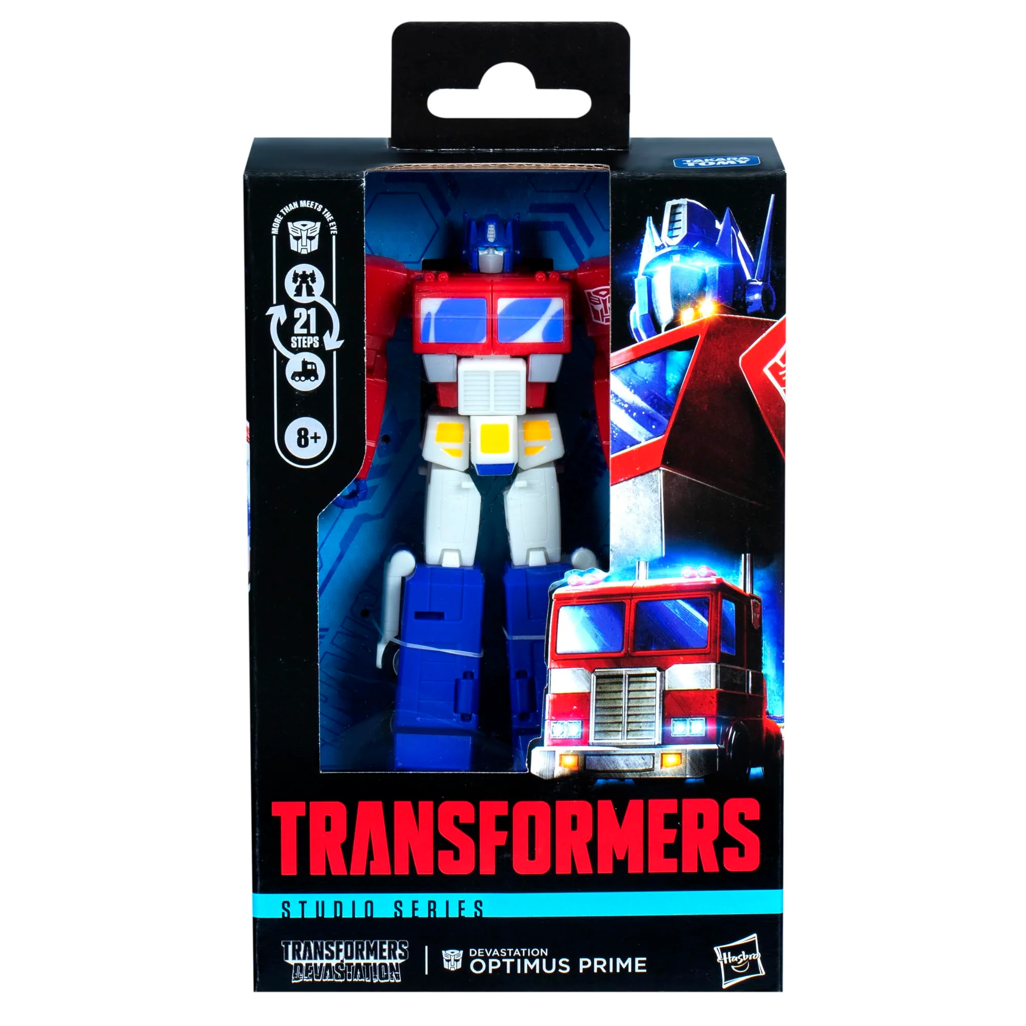 Transformers Toys Studio Series Deluxe Class Devastation Optimus Prime, 4.5-inch Converting Action Figure, 8+ - Image 4