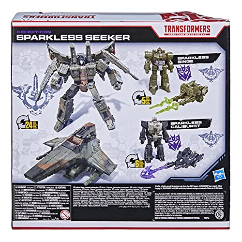 Transformers War for Cybertron Trilogy Deceptican Sparkless Seeker - Image 4