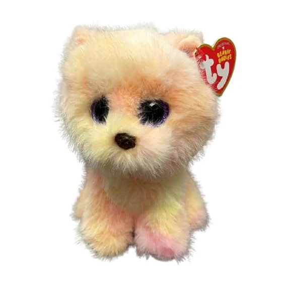 Ty Beanie Babies Palmer The Pomeranian Dog - 6"
