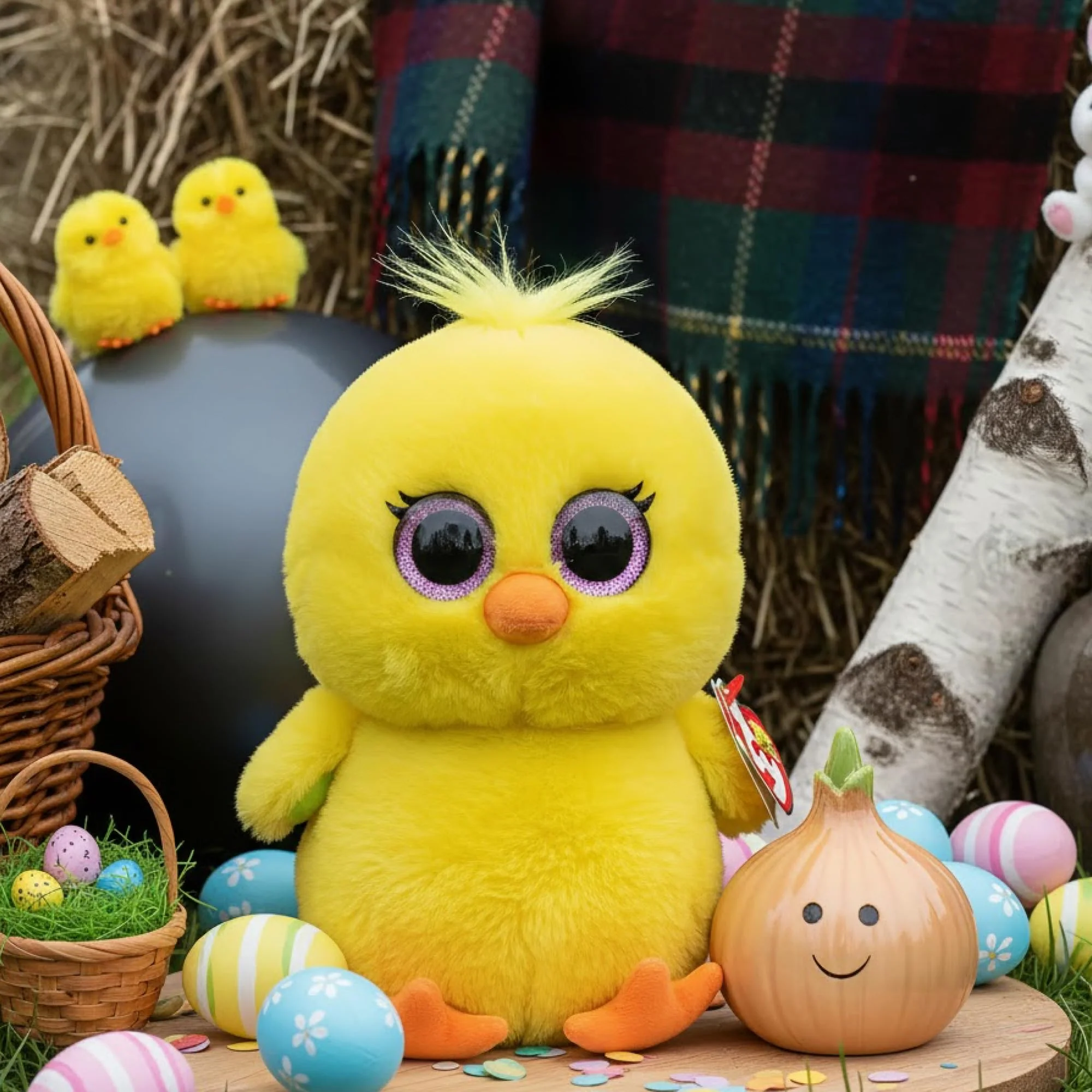 Ty Beanie Boo CHIRPS The Yellow Chick - 6" - Image 3