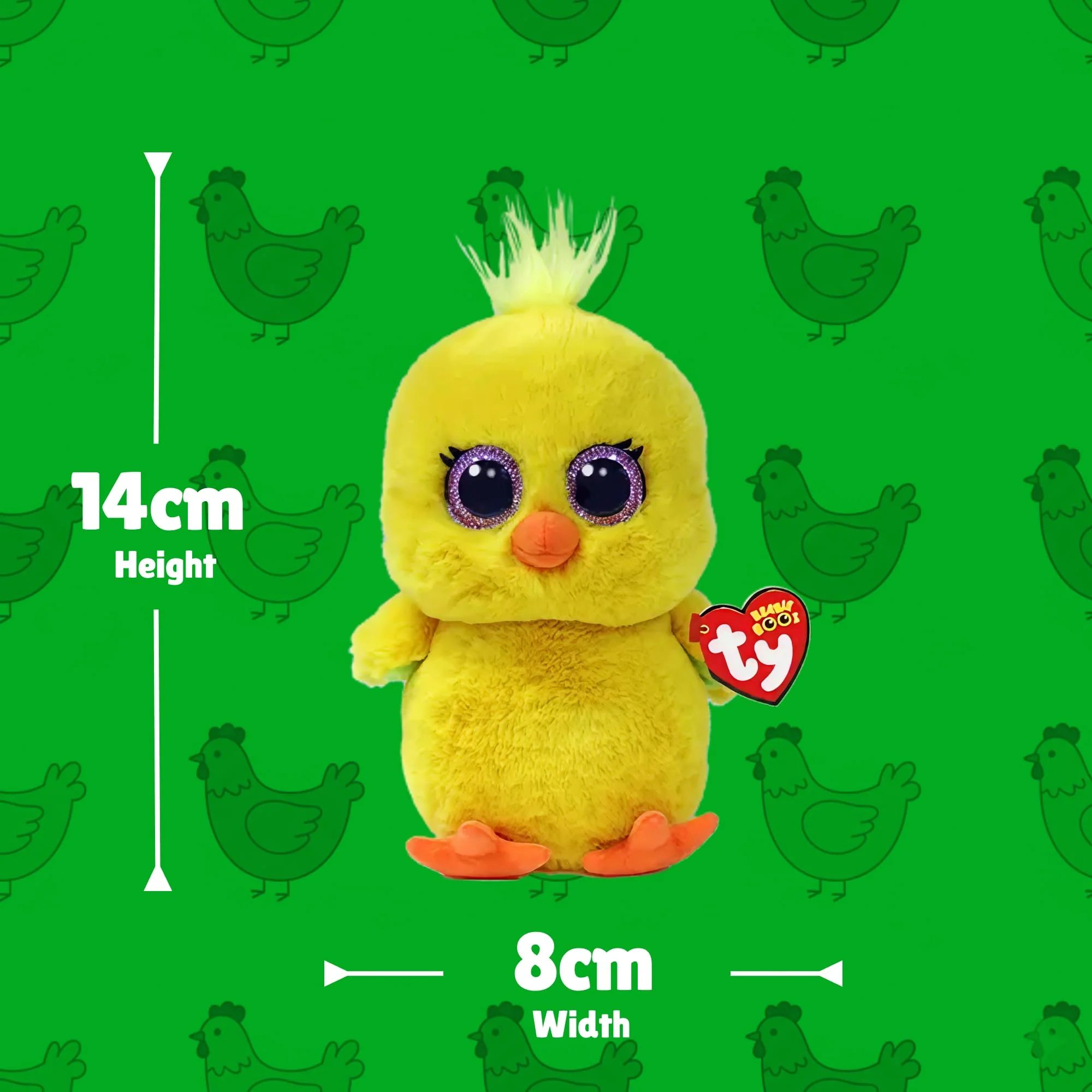 Ty Beanie Boo CHIRPS The Yellow Chick - 6" - Image 4
