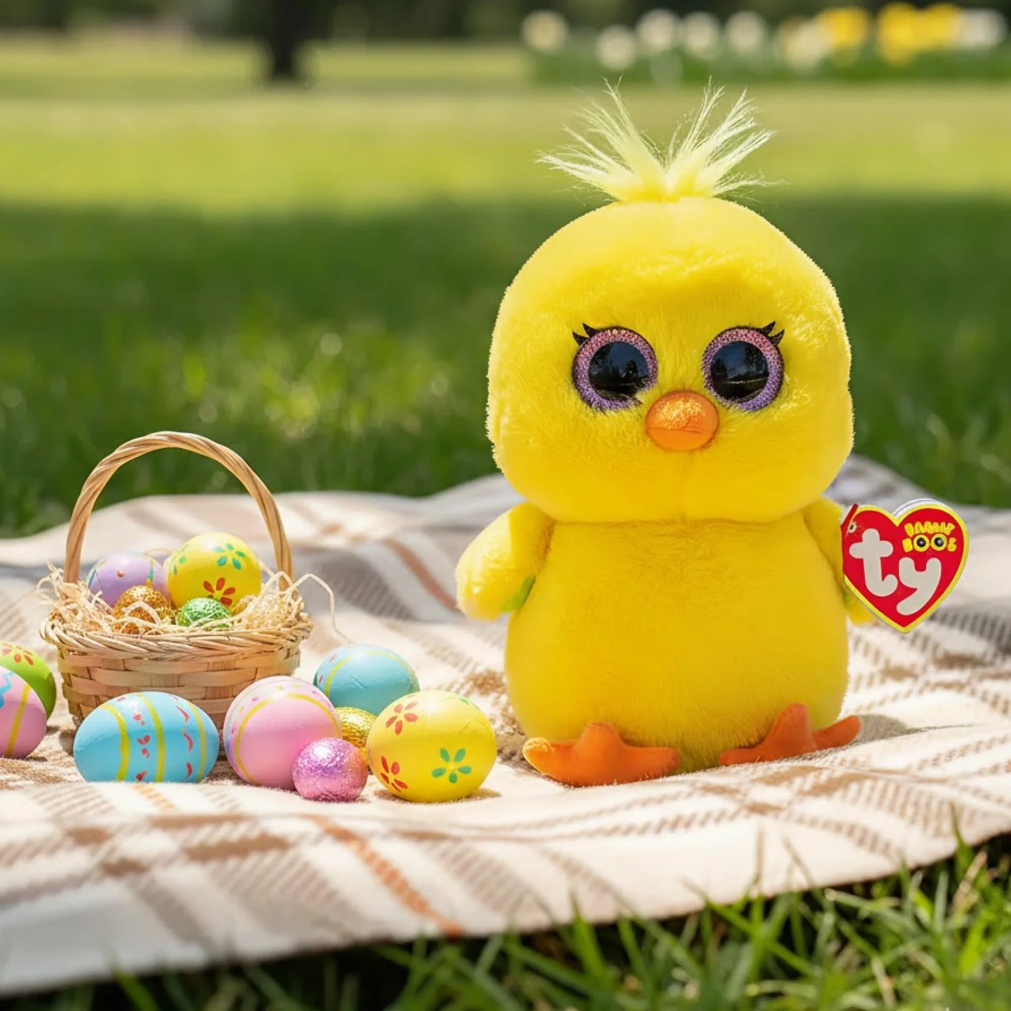 Ty Beanie Boo CHIRPS The Yellow Chick - 6" - Image 5