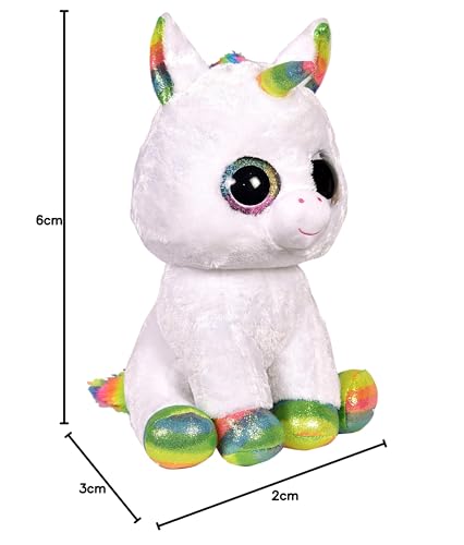 Ty Beanie Boos PIXY - White Unicorn - Image 2