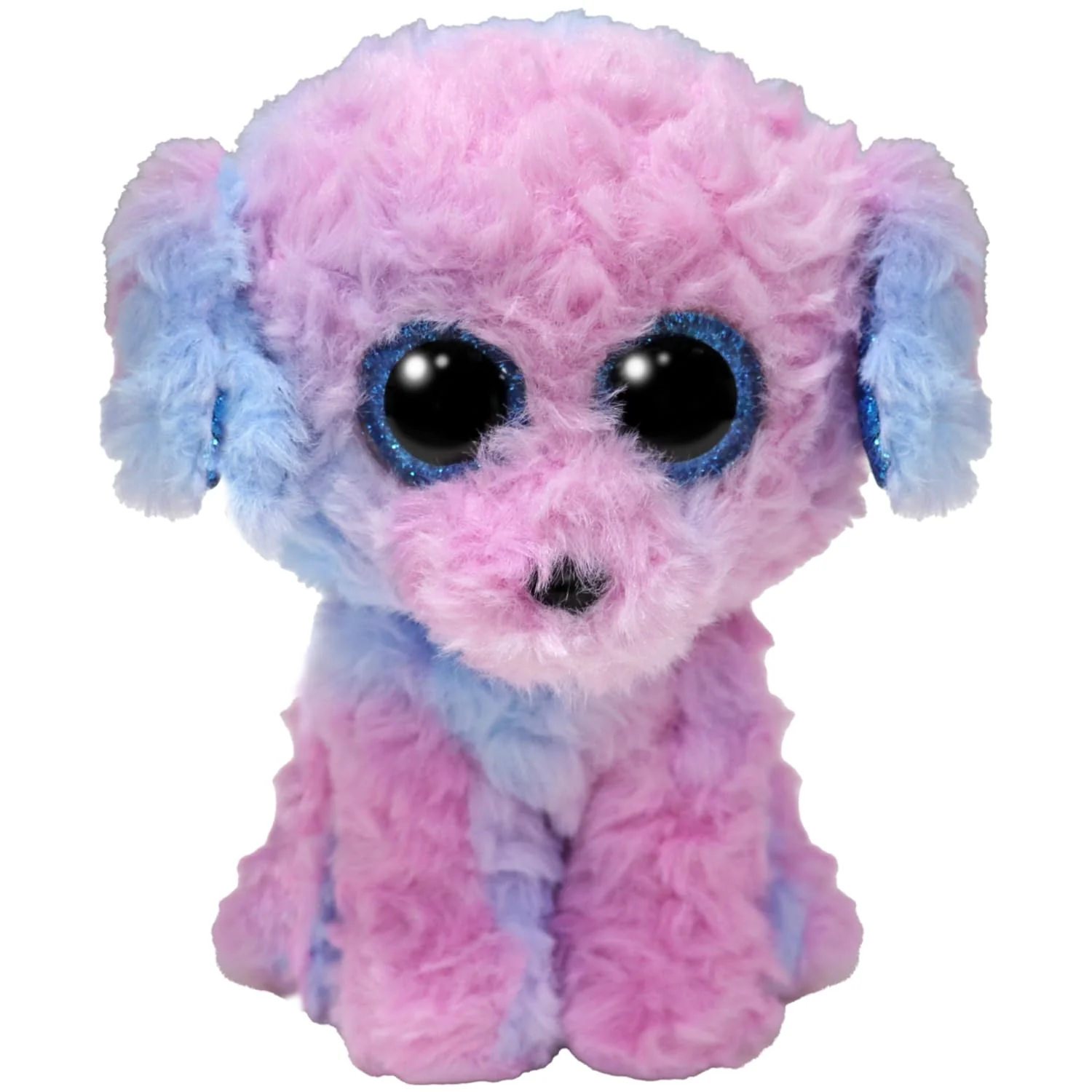 Ty Beanie Boos β Poodle Flora with Big Bright Blue Eyes, The Plush with Big Bright Eyes β 6"