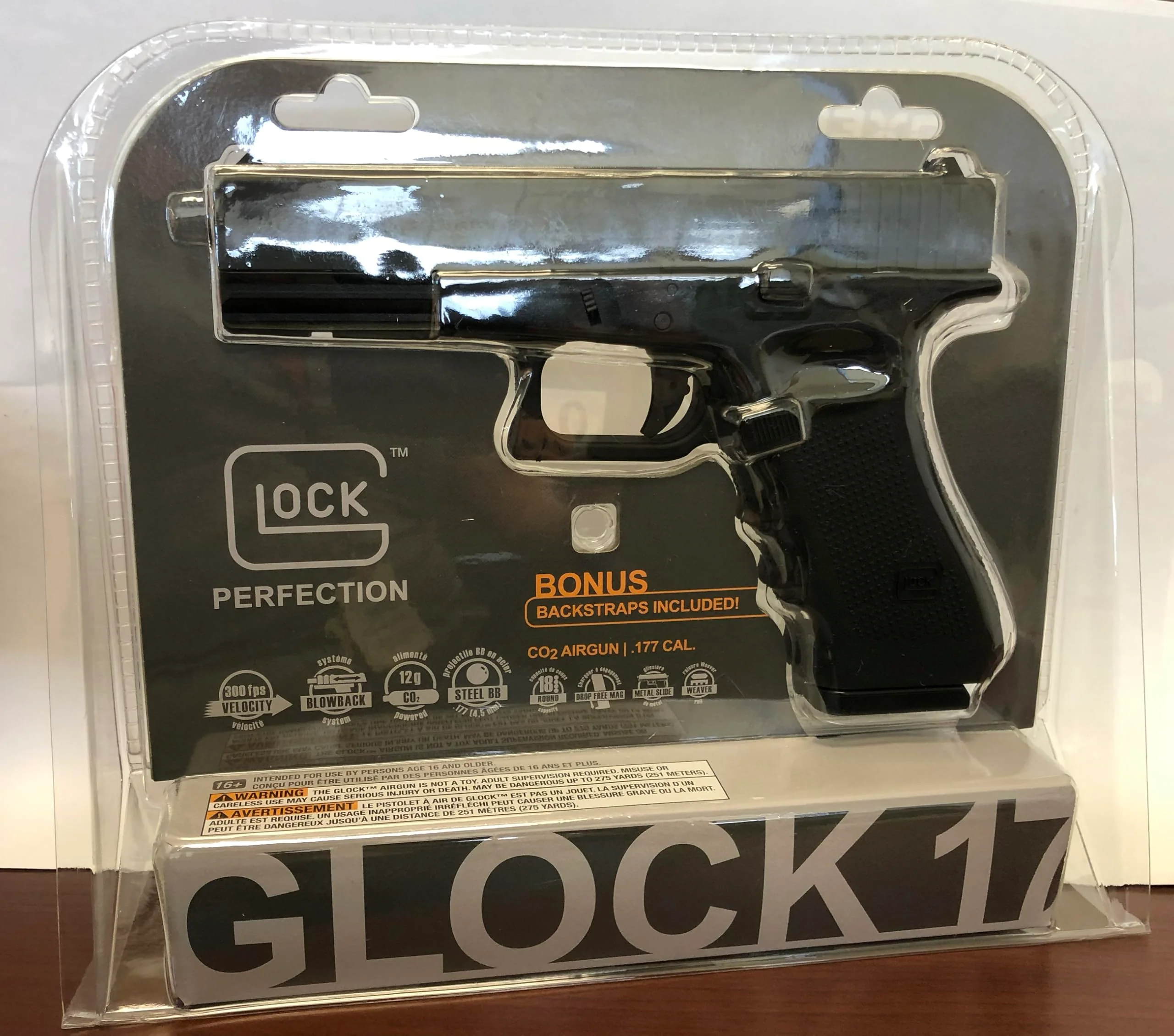 Evike GLOCK 17 Blowback .177 Caliber BB Gun Air Pistol, Gen4 , Black - Image 6