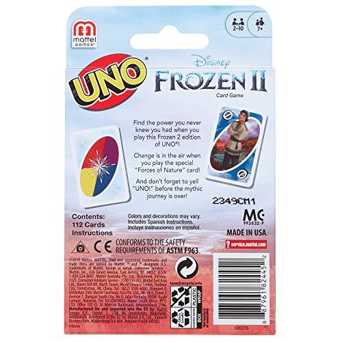 UNO Disney Frozen II - Card Game - Image 5