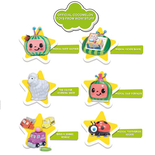 WOW! STUFF CoComelon Toys Musical Buddies | Singing Soap Dispenser and Singing Toothbrush Holder | Pre- School Learning Toy with Nursery Rhymes |for Toddlers, Girls and Boys | Ages 3+ - Image 2