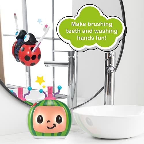 WOW! STUFF CoComelon Toys Musical Buddies | Singing Soap Dispenser and Singing Toothbrush Holder | Pre- School Learning Toy with Nursery Rhymes |for Toddlers, Girls and Boys | Ages 3+ - Image 8