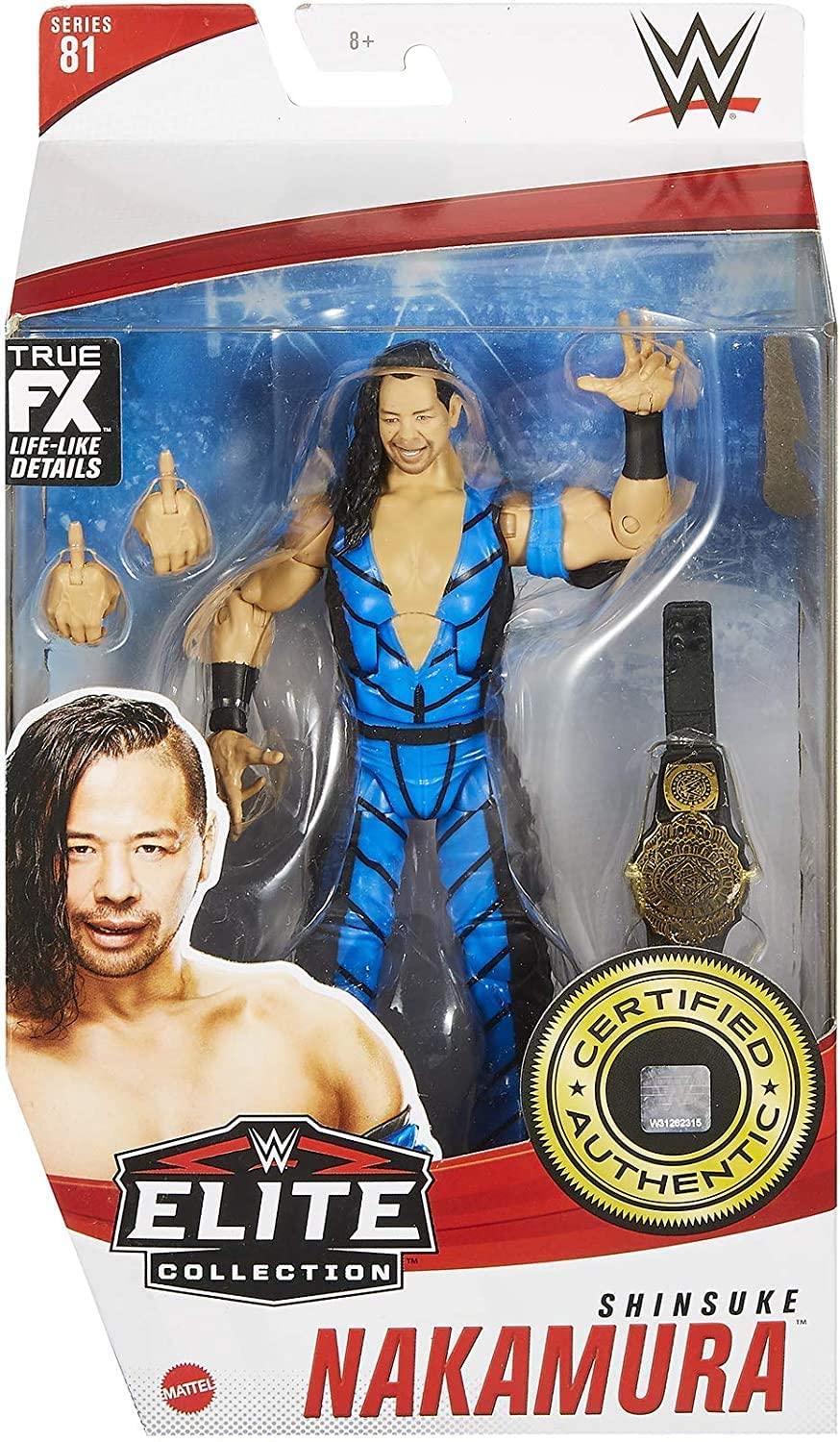 WWE Shinsuke Nakamura Elite Collection Series 81 Action Figure