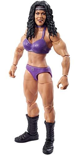 WWE Wrestlemania 37 Elite Collection Chyna Action Figure with Women’s Championship and Paul Ellering and Rocco BuildAFigure Pieces6 in Posable Collectible Gift Fans Ages 8 Years Old and Up - Image 2