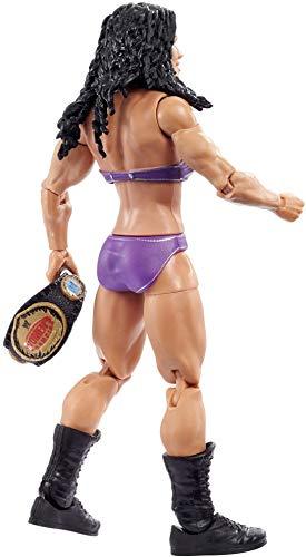 WWE Wrestlemania 37 Elite Collection Chyna Action Figure with Women’s Championship and Paul Ellering and Rocco BuildAFigure Pieces6 in Posable Collectible Gift Fans Ages 8 Years Old and Up - Image 5